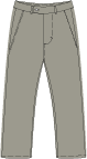 Pantalon Straight Fit | Taupe