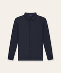 Buttoned Longsleeve Polo | Navy
