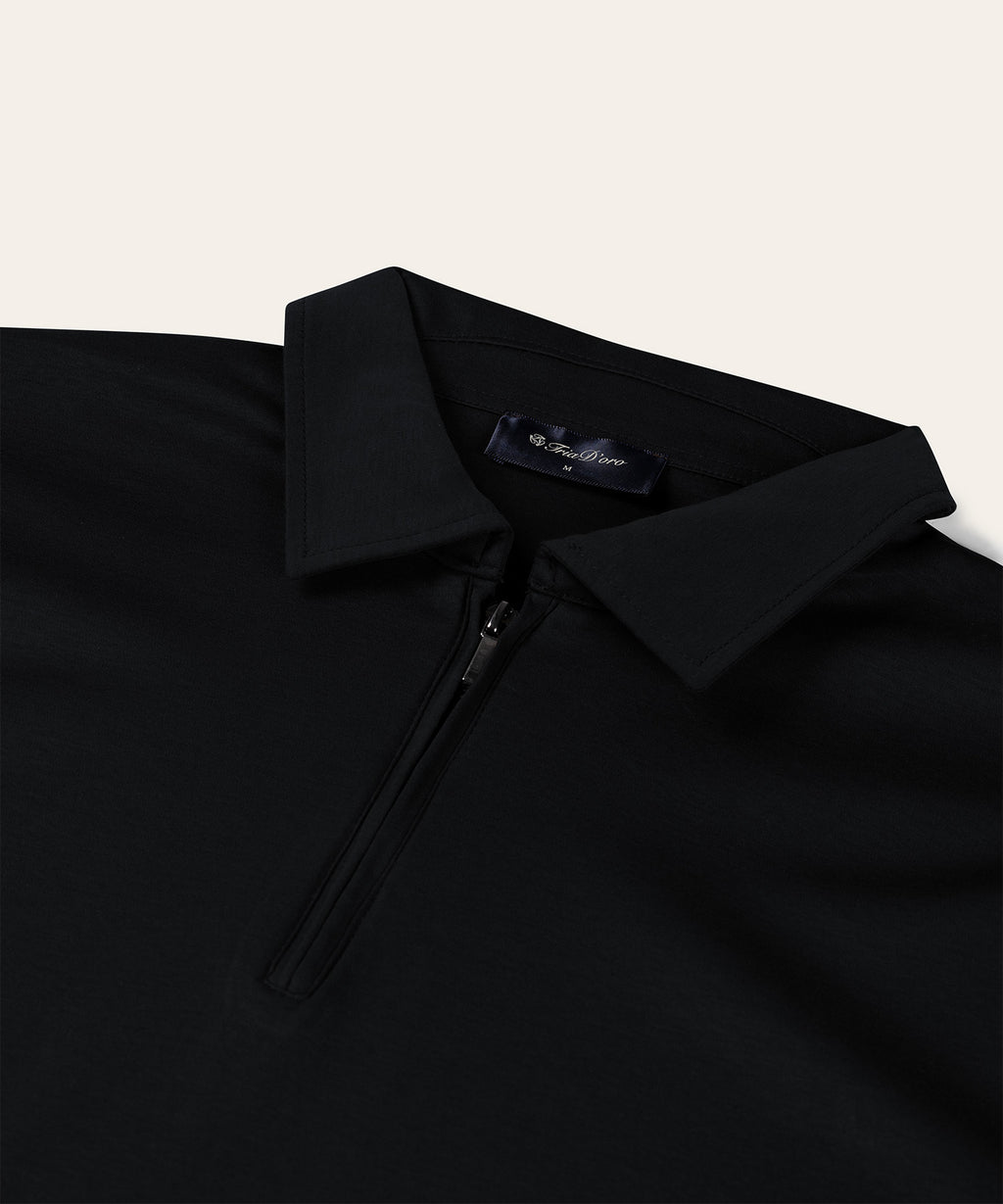 Polo Longsleeve | Black