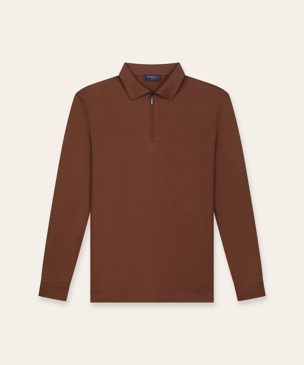 Polo Longsleeve | Copper