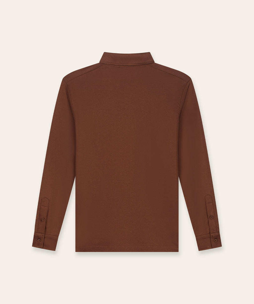 Polo Longsleeve | Copper
