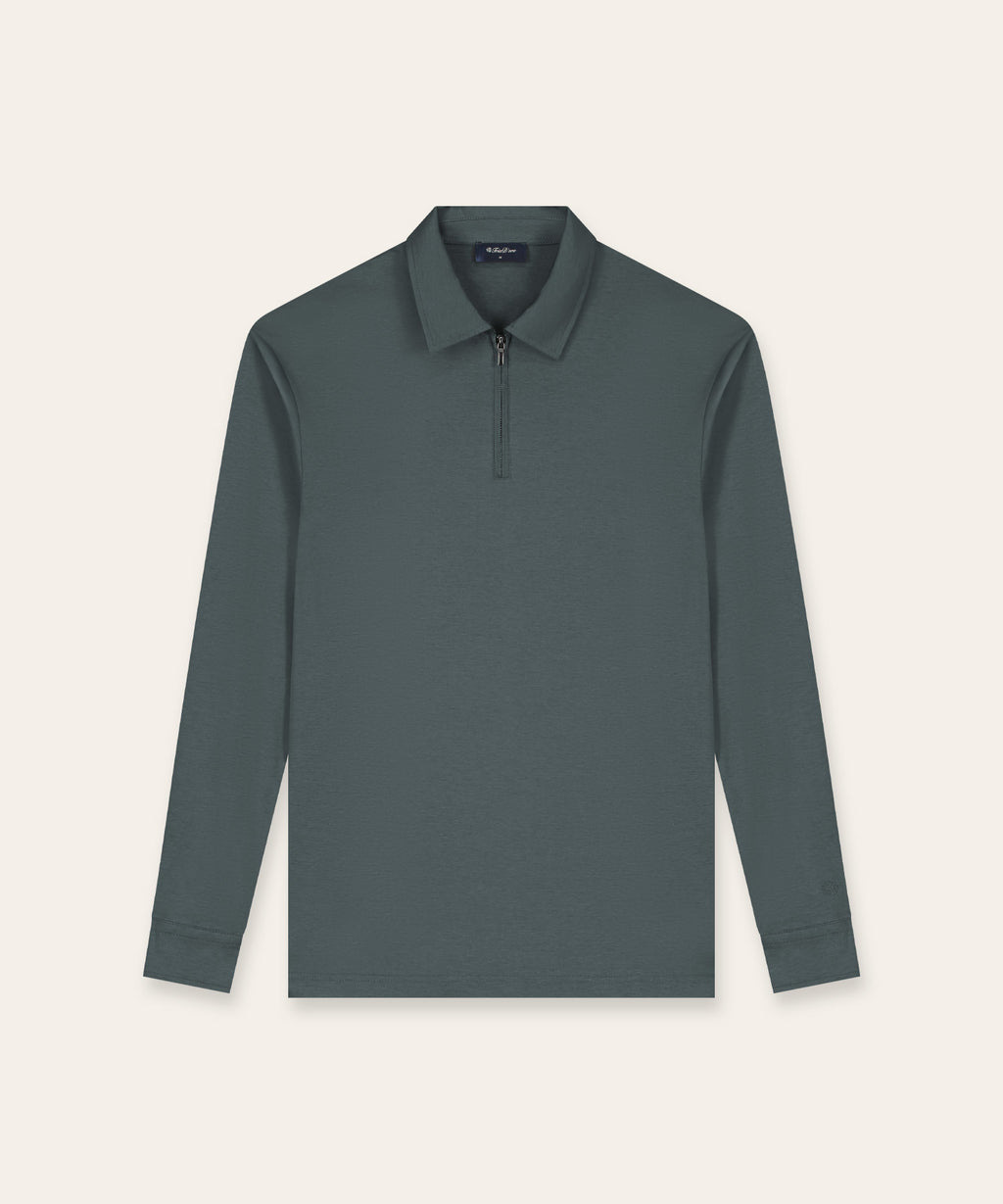 Polo Longsleeve | Dark Grey