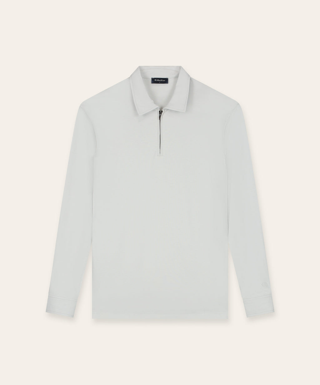 Polo Longsleeve | Light Grey