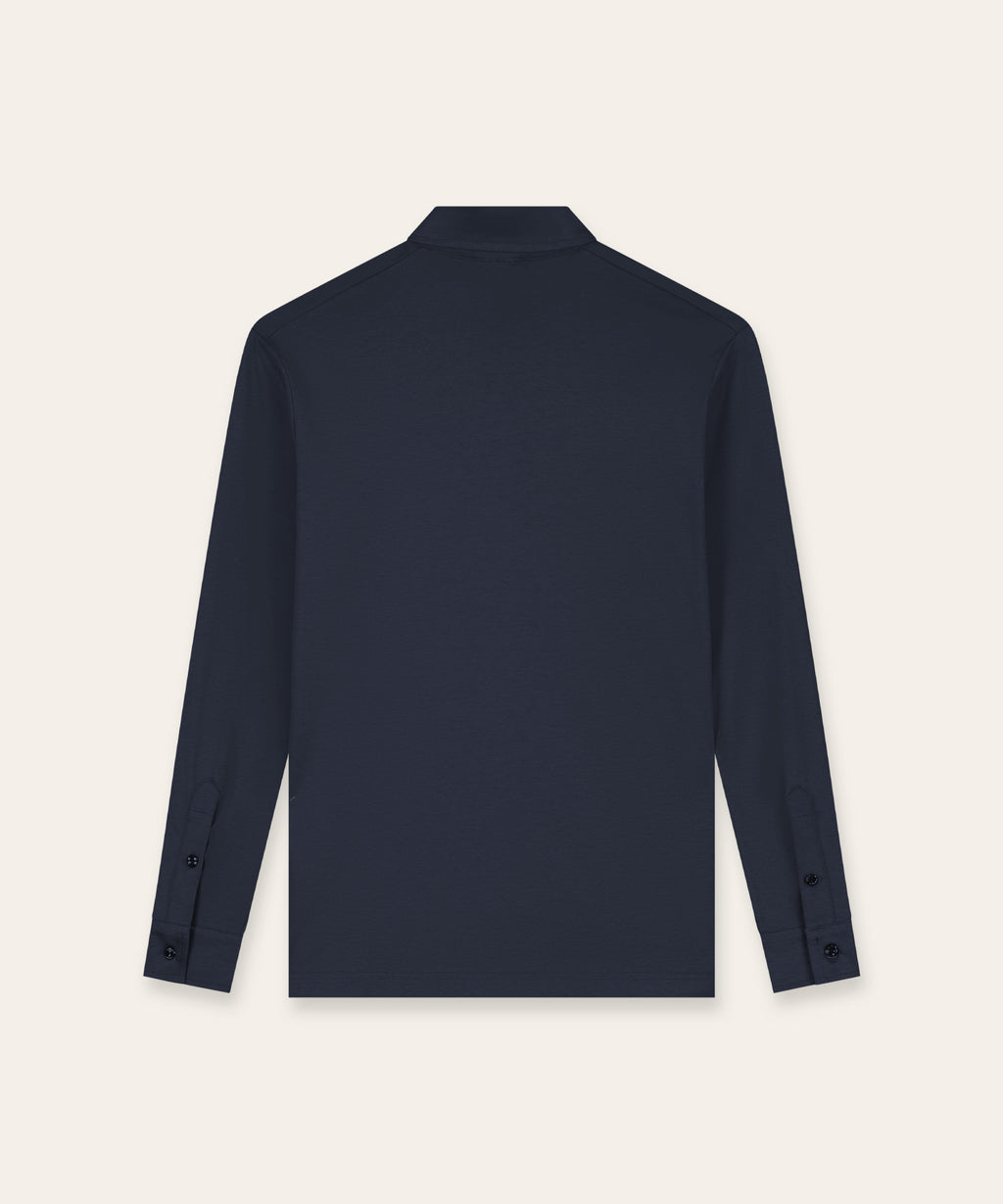 Polo Longsleeve | Navy