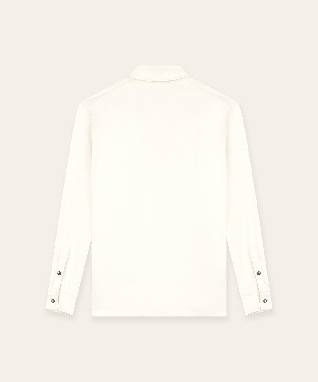 Polo Longsleeve | Off-White
