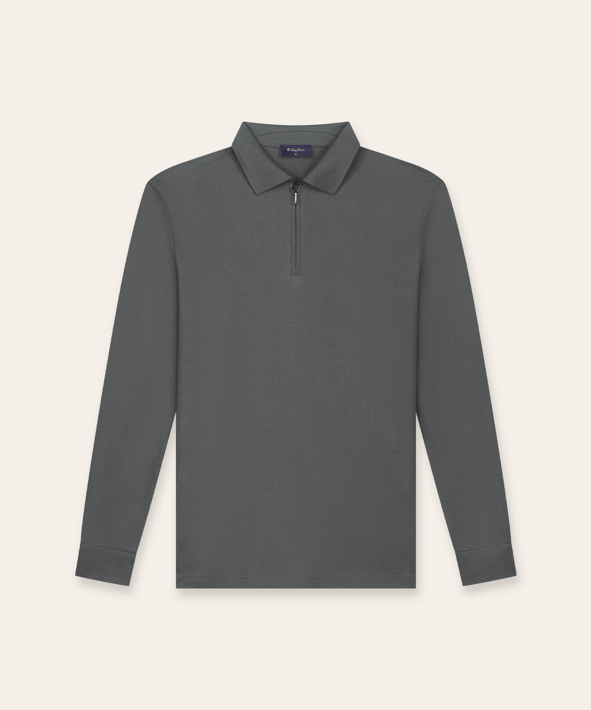 Polo Longsleeve | Slate Grey