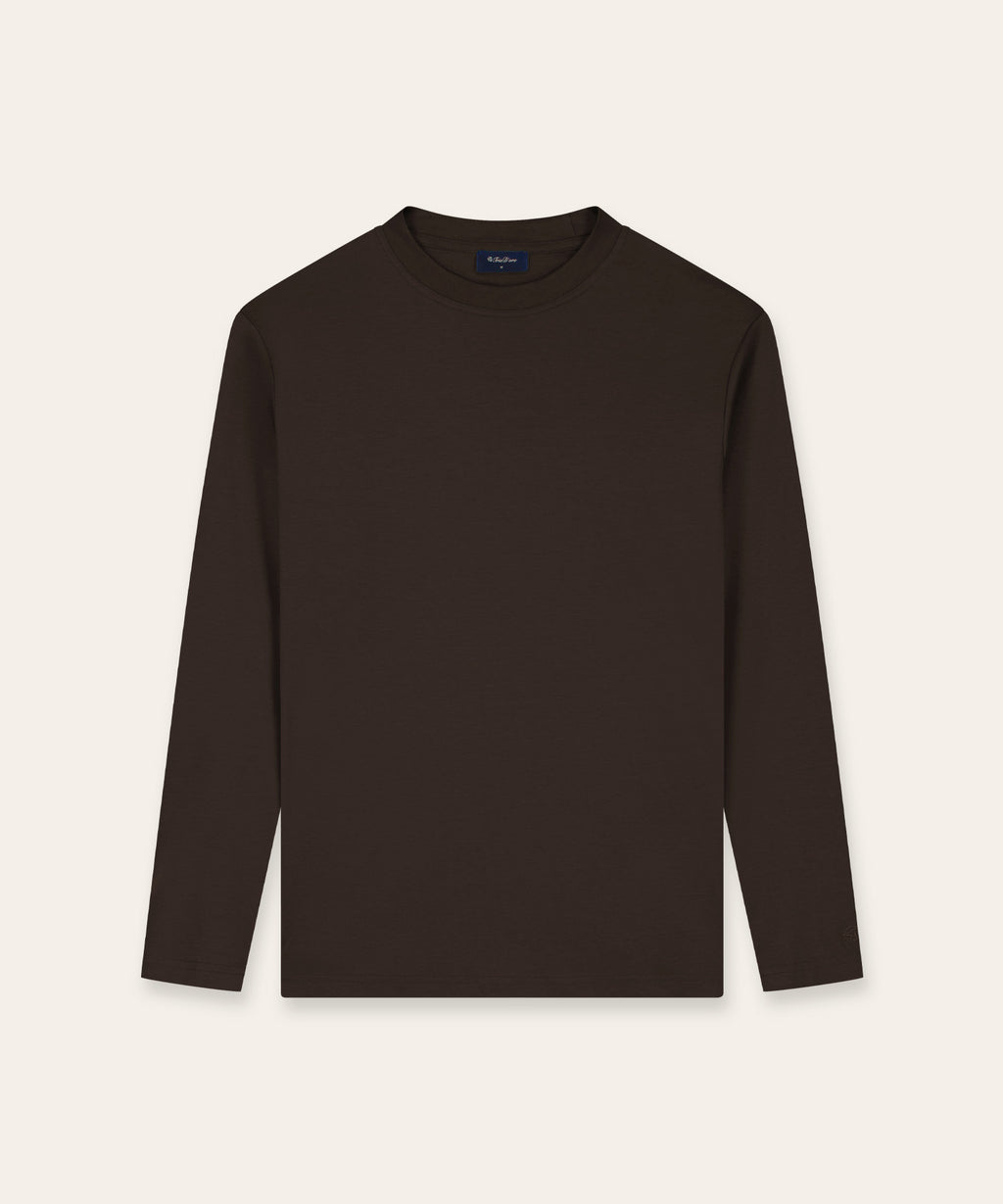 Longsleeve T-Shirt | Brown