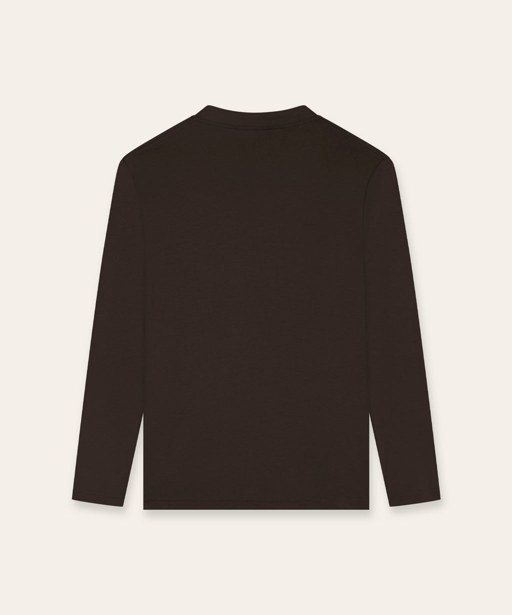 Longsleeve T-Shirt | Brown