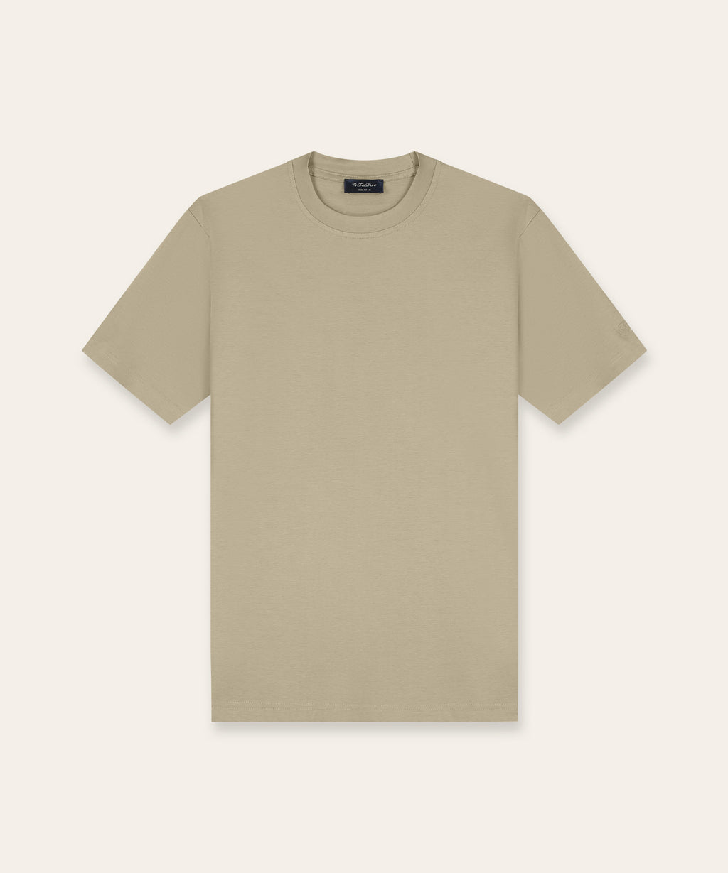 Regular T-Shirt | Taupe