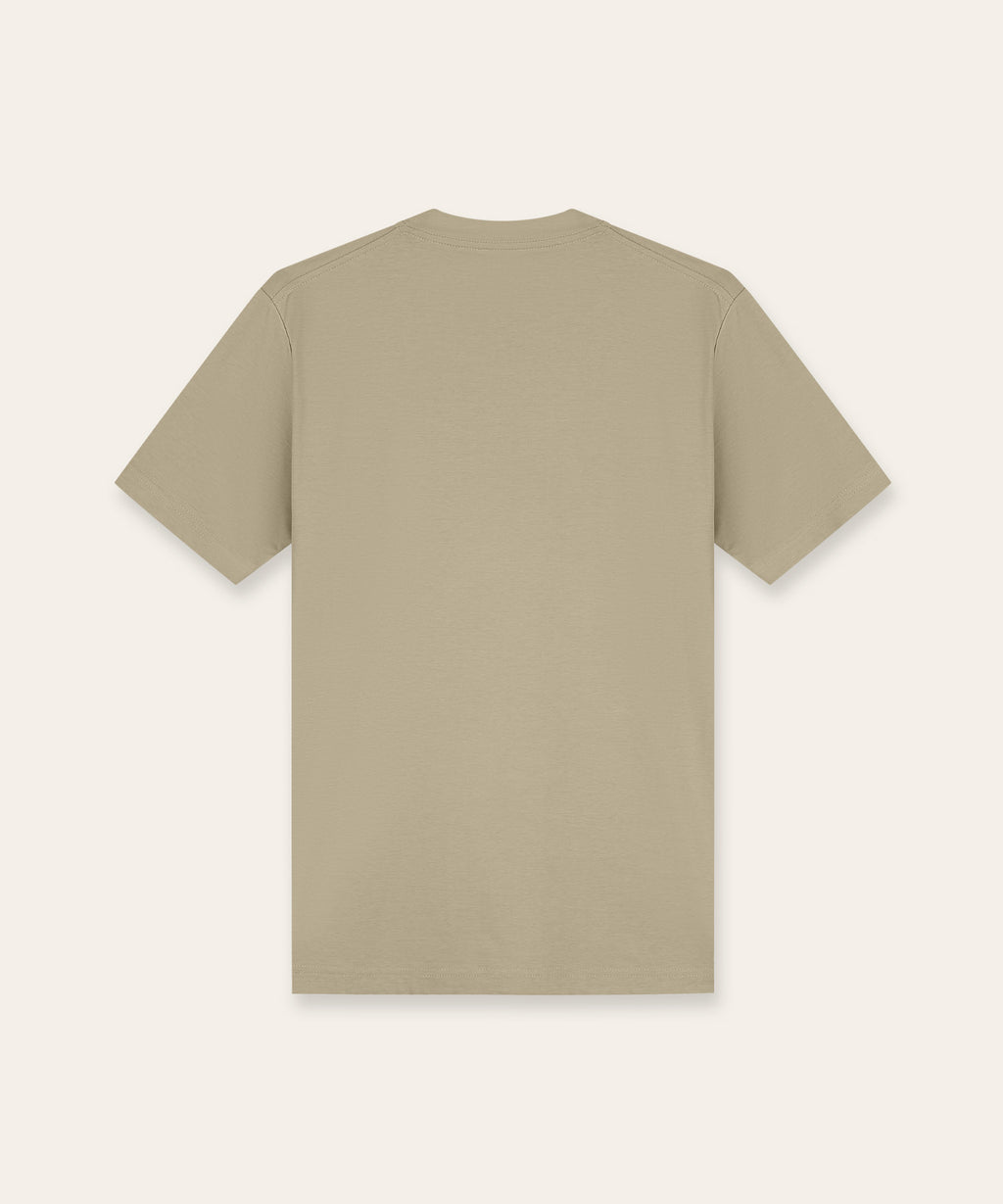 Regular T-Shirt | Taupe