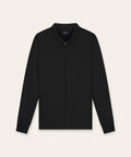 Tracksuit Jacket with Collar | Black