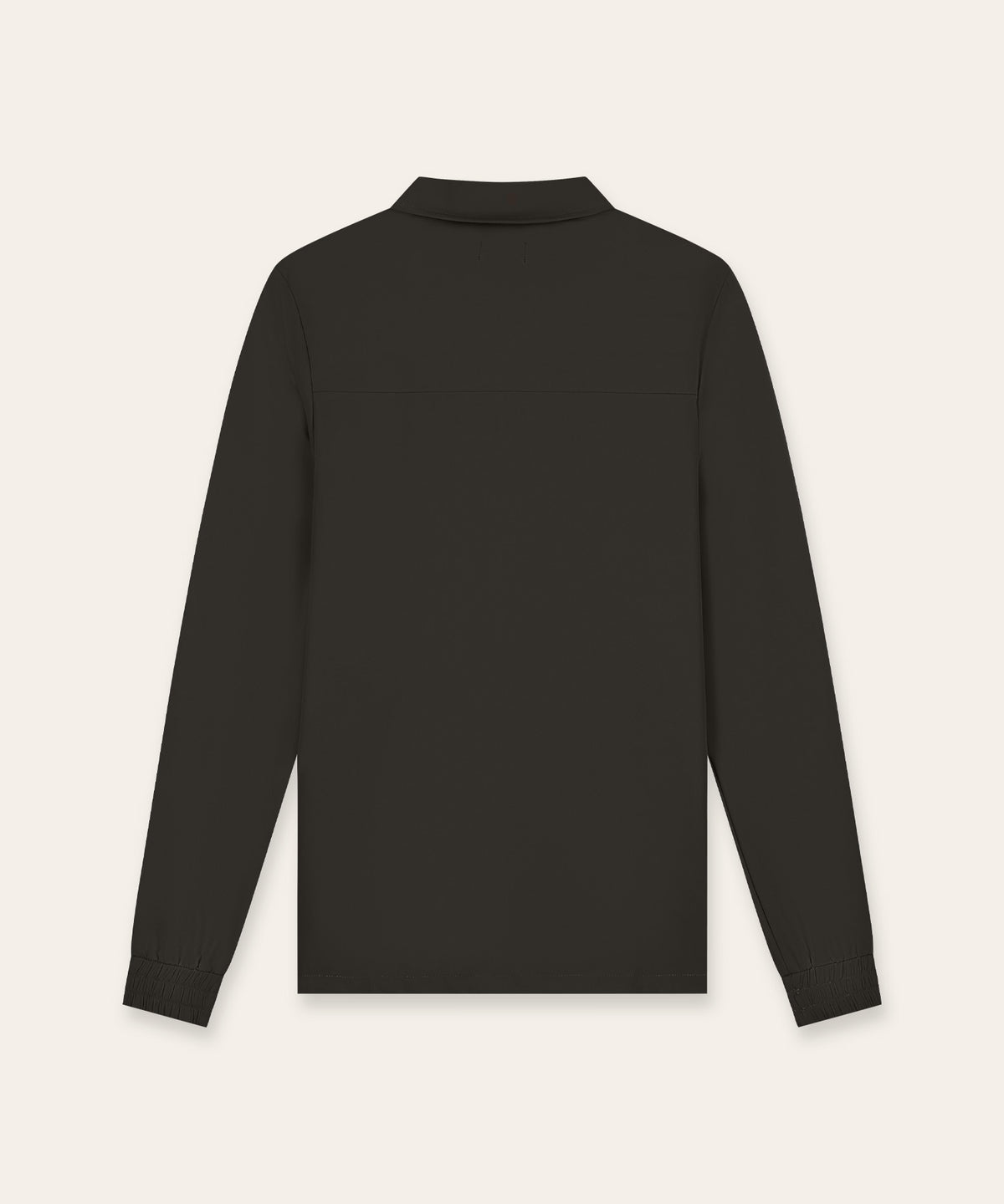 Tracksuit Jacket with Collar | Brown