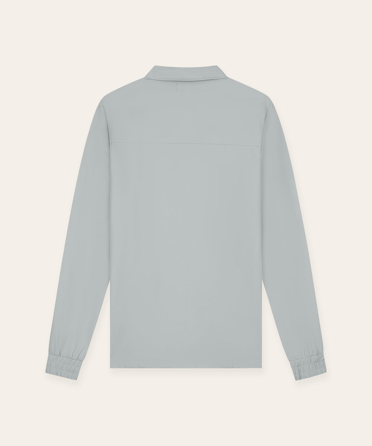 Tracksuit Jacket with Collar | Light Grey