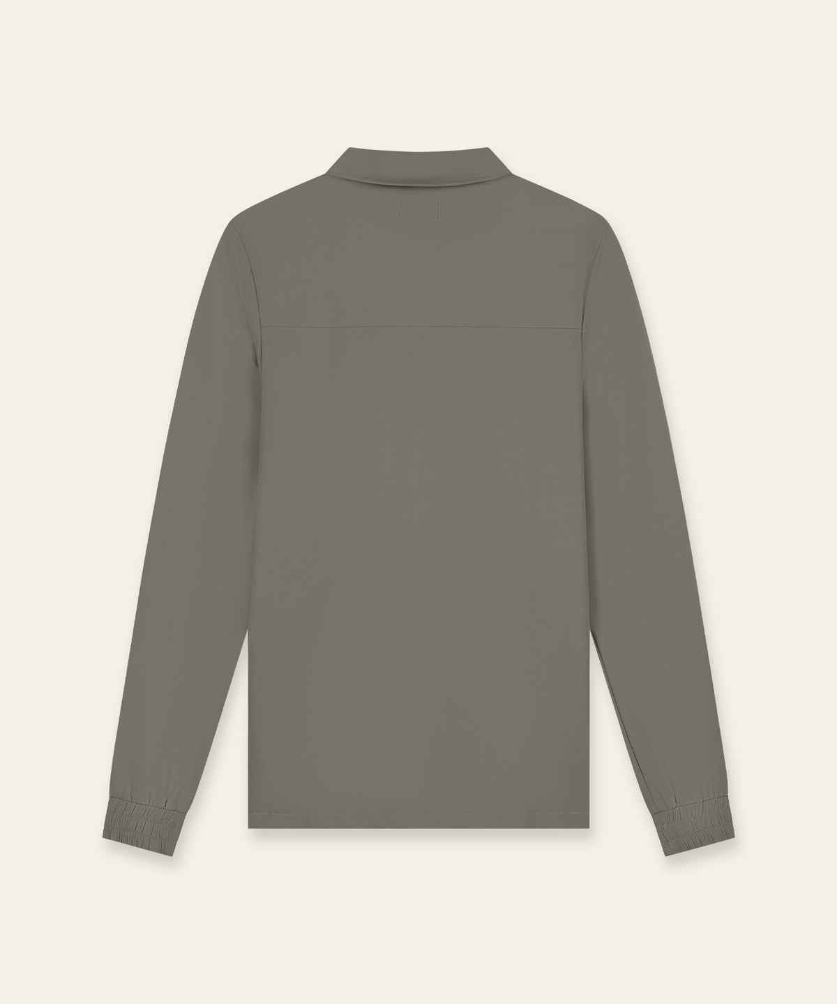 Tracksuit Jacket with Collar | Taupe