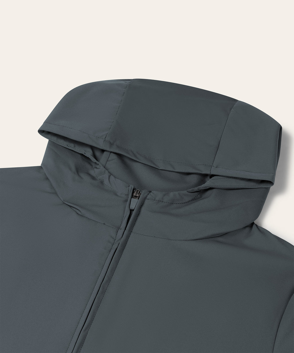 Tracksuit Jacket with Hood | Anthracite