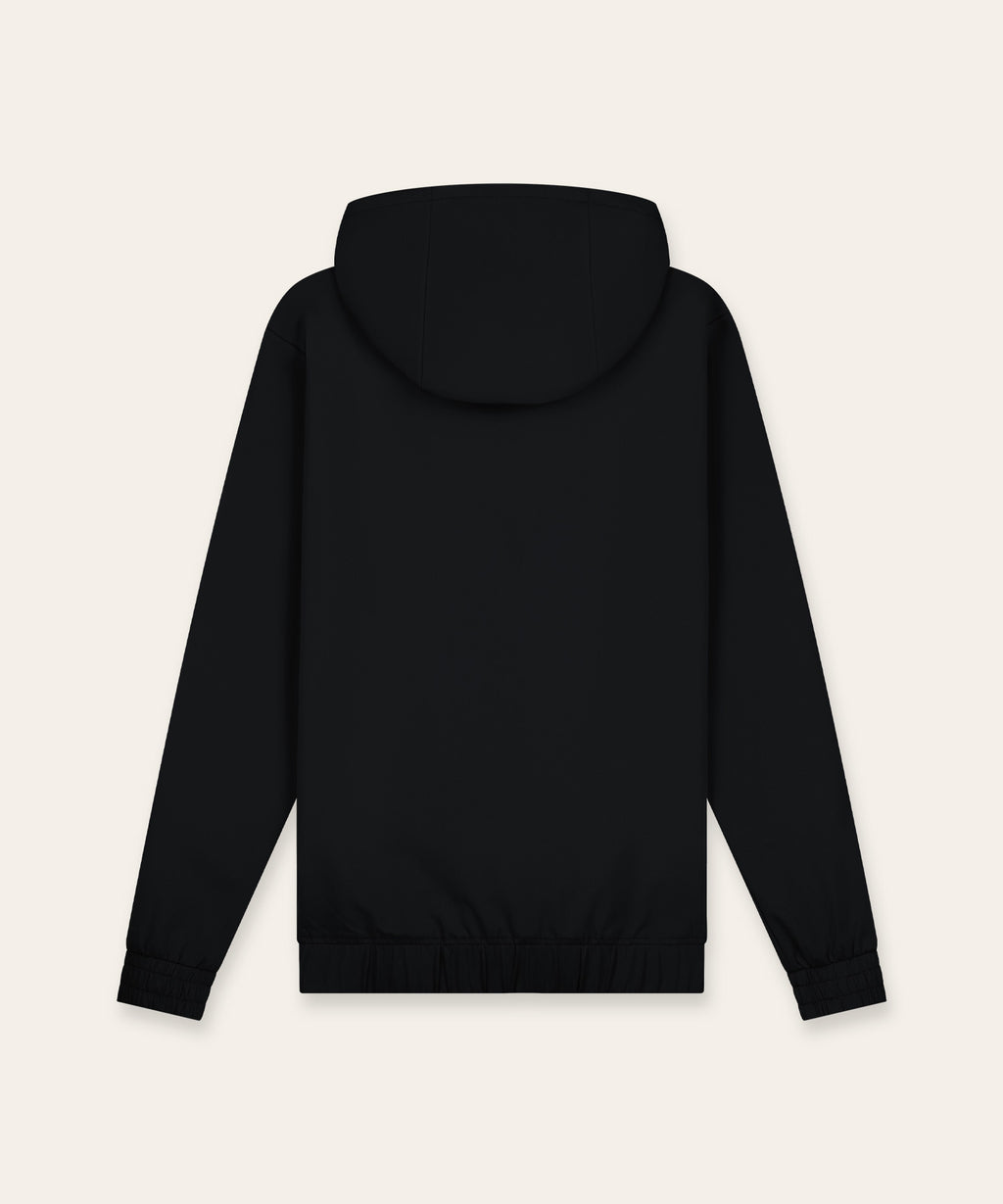 Tracksuit Jacket with Hood | Black