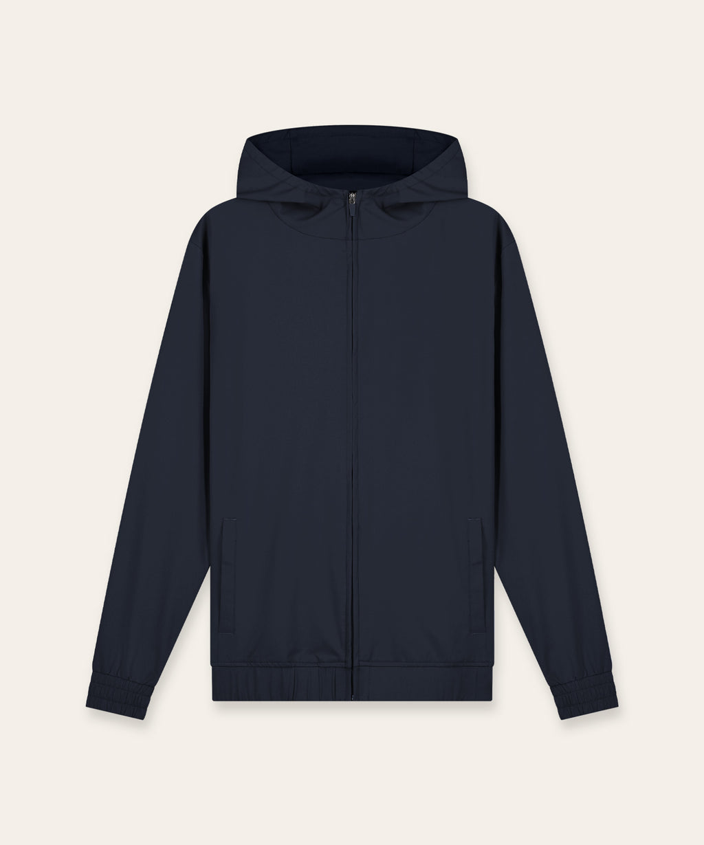 Tracksuit Jacket with Hood | Navy