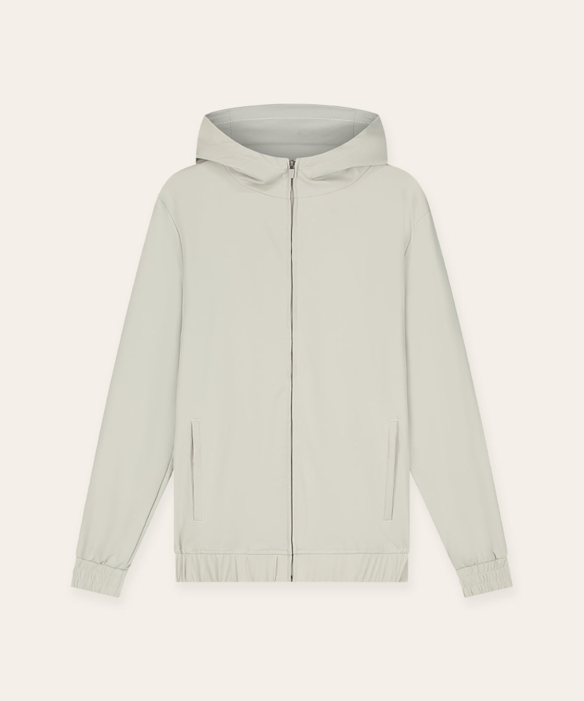 Tracksuit Jacket with Hood | Sand