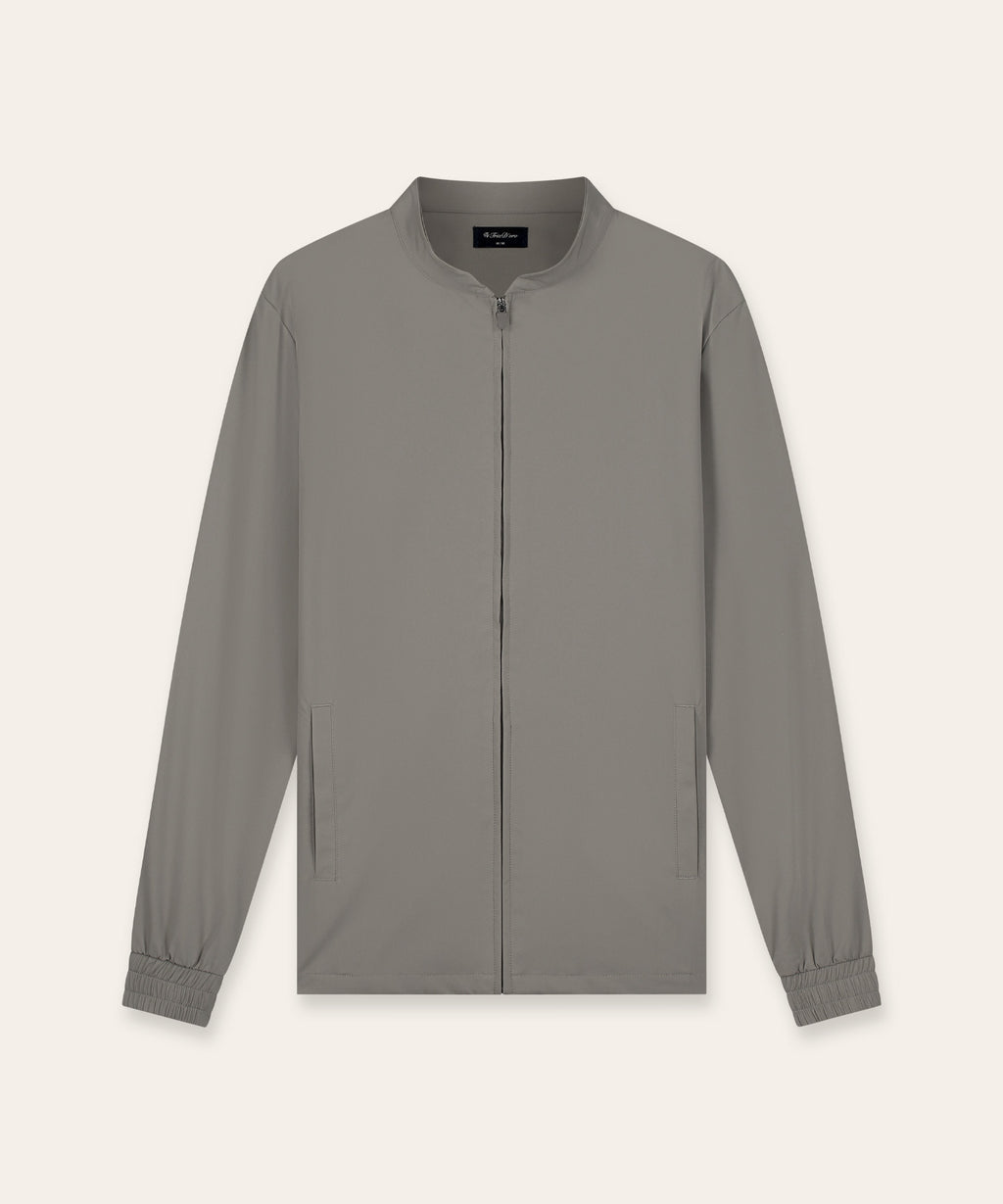 Tracksuit Jacket | Taupe