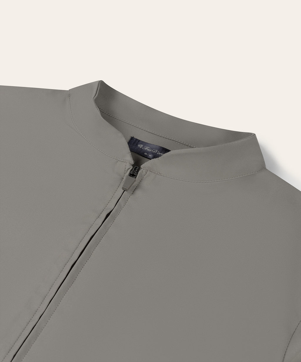 Tracksuit Jacket | Taupe