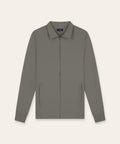 Tracksuit Jacket with Collar | Taupe
