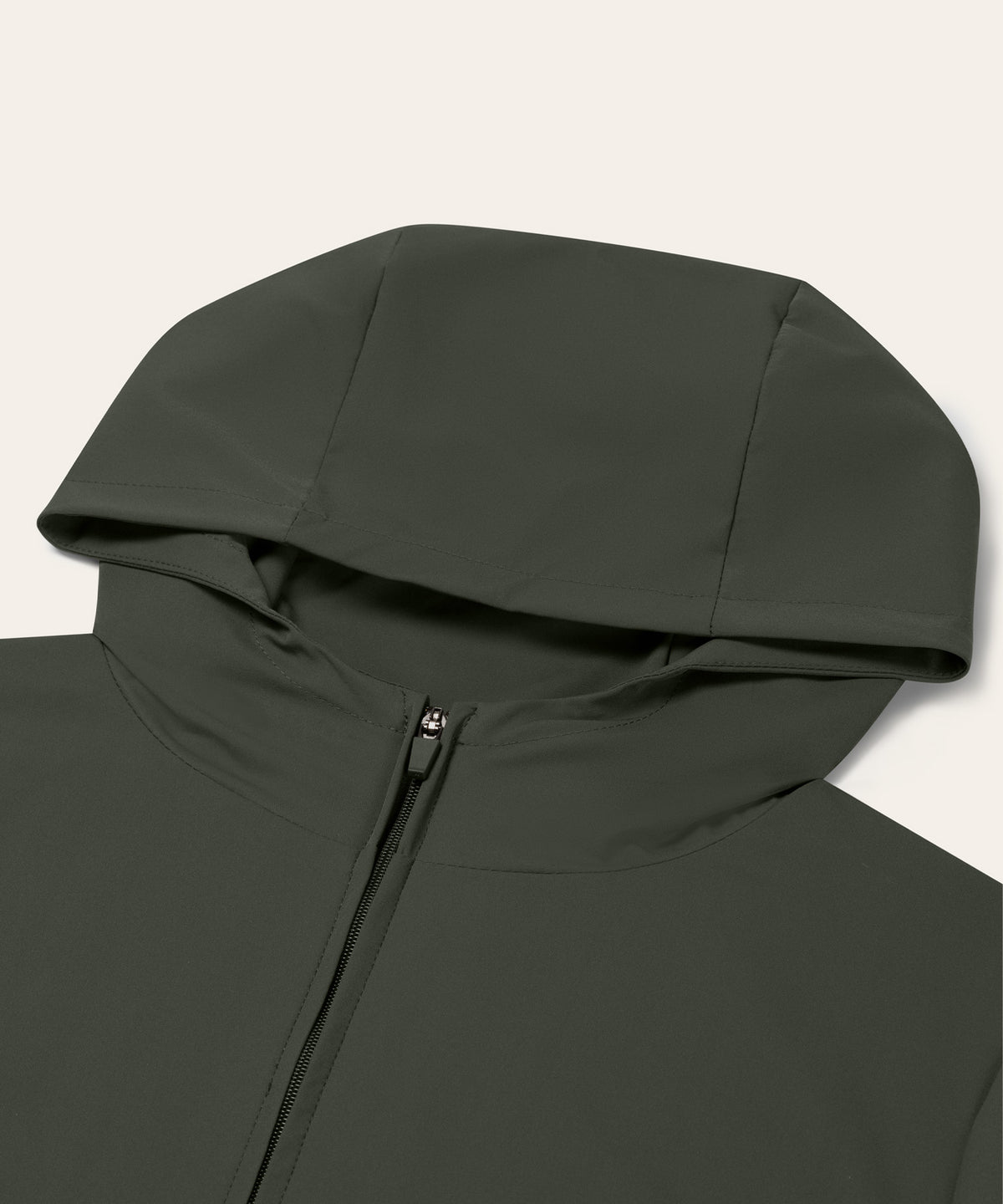 Tracksuit Jacket with Hood | Olive