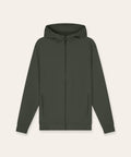 Tracksuit Jacket with Hood | Olive