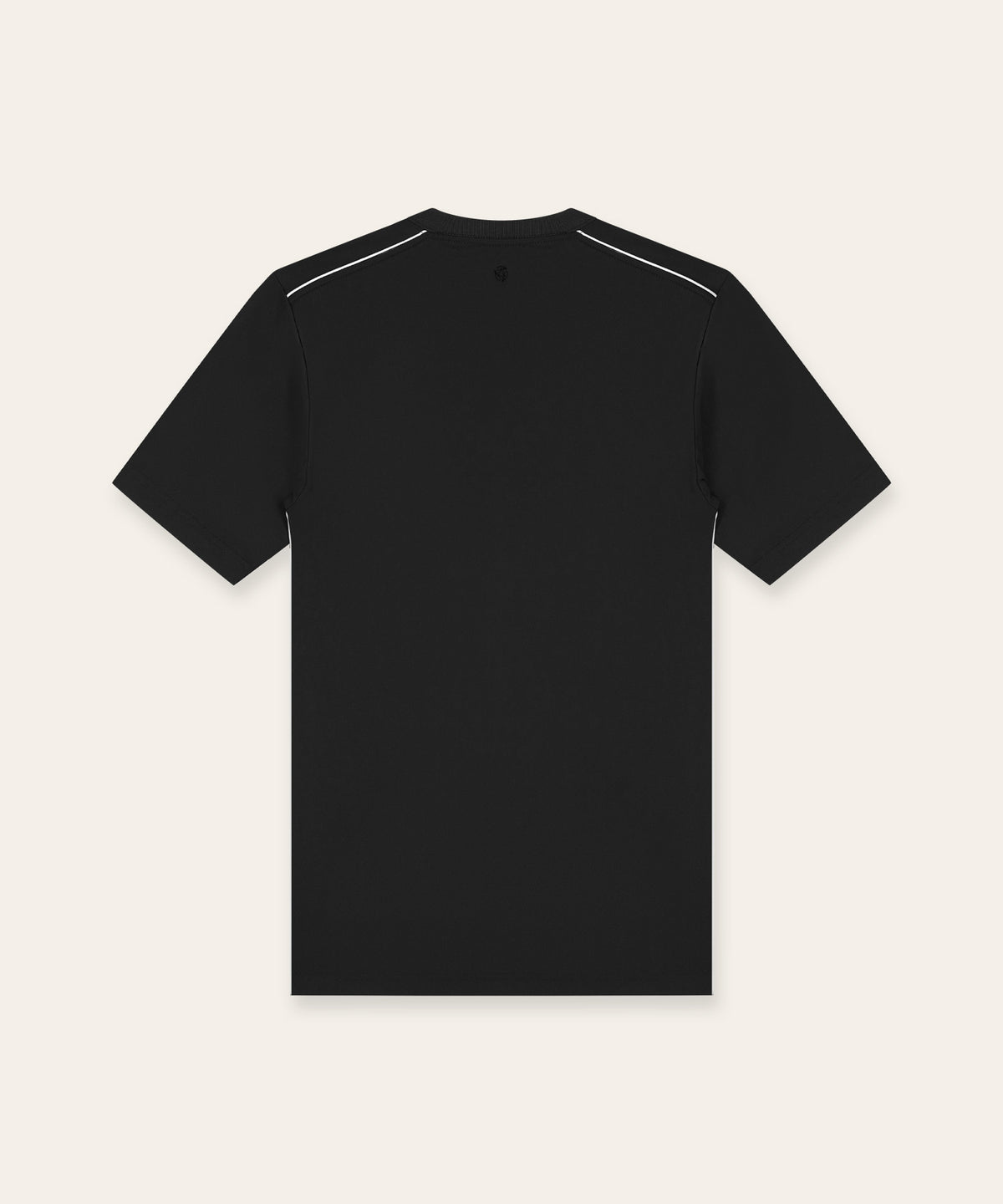 Travel T-Shirt Piped | Black