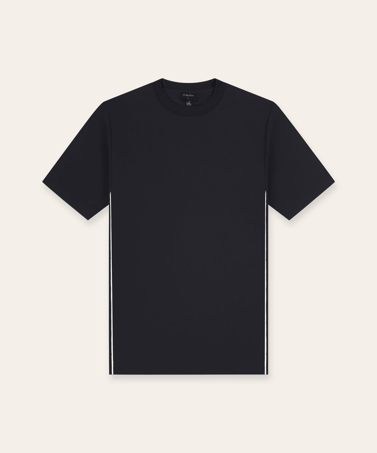 Travel T-Shirt Piped | Navy