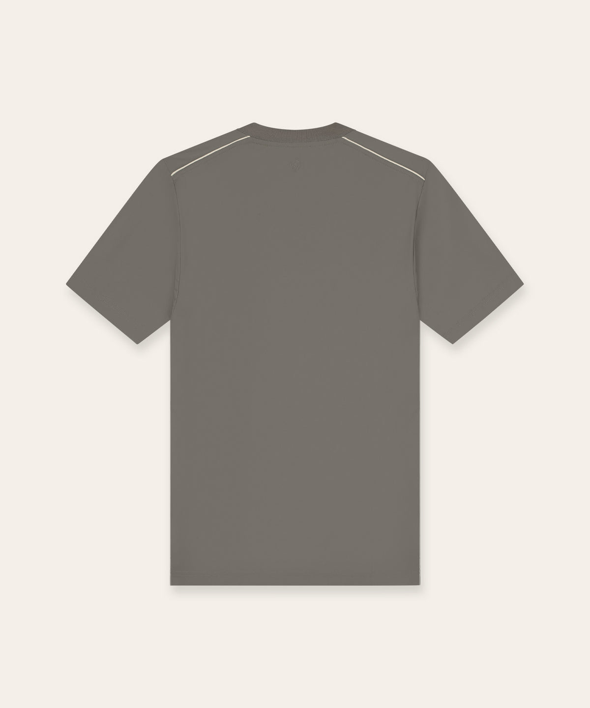 Travel T-Shirt Piped | Taupe