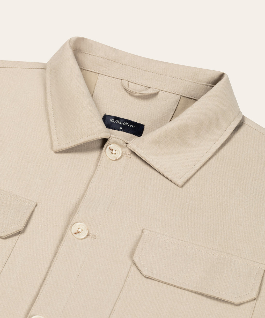 Riviera Overshirt | Beige