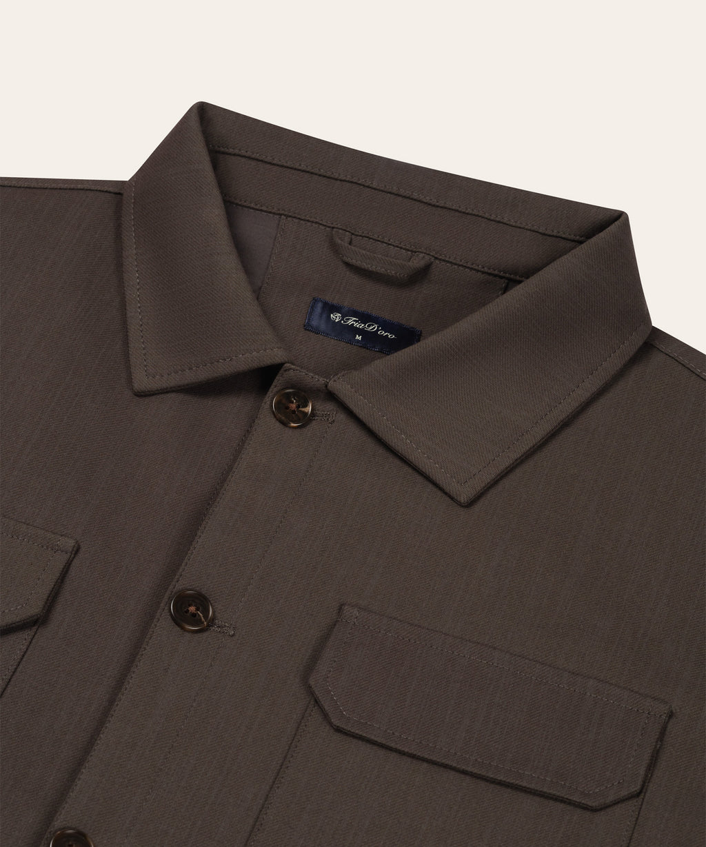 Riviera Overshirt | Brown