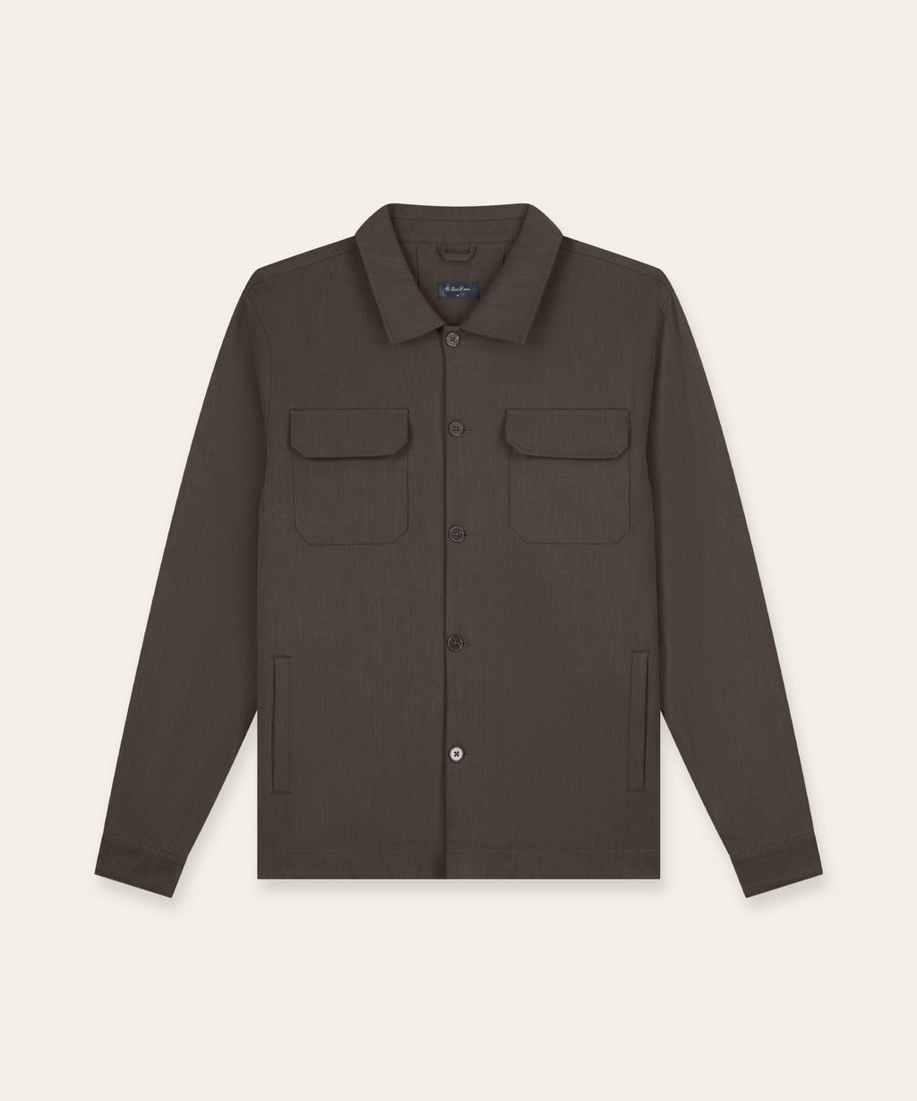 Riviera Overshirt | Brown