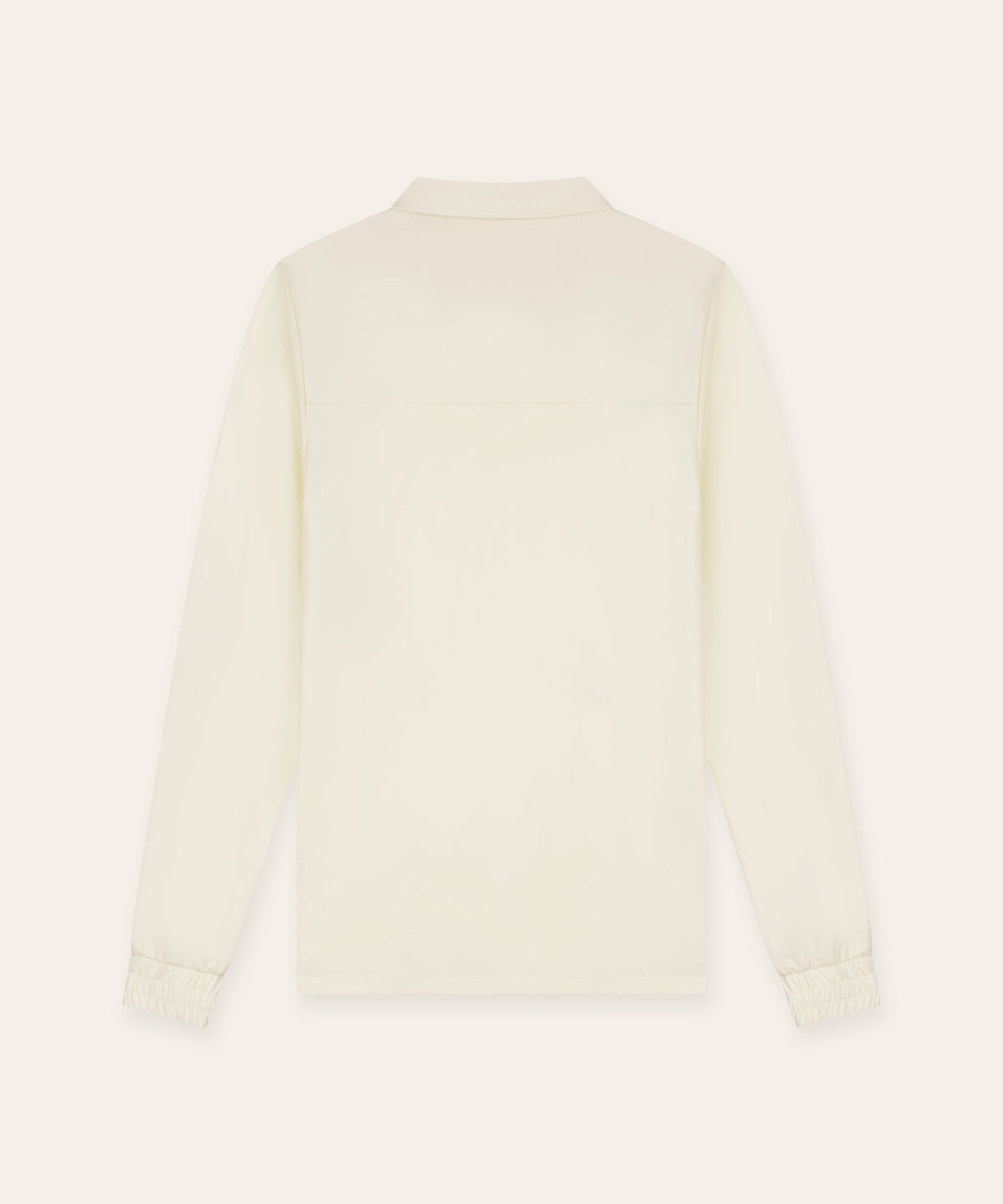 Tracksuit Jacket with Collar | Creme