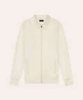 Tracksuit Jacket with Collar | Creme