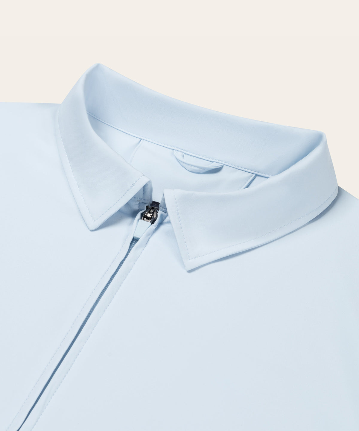 Tracksuit Jacket with Collar | Light Blue