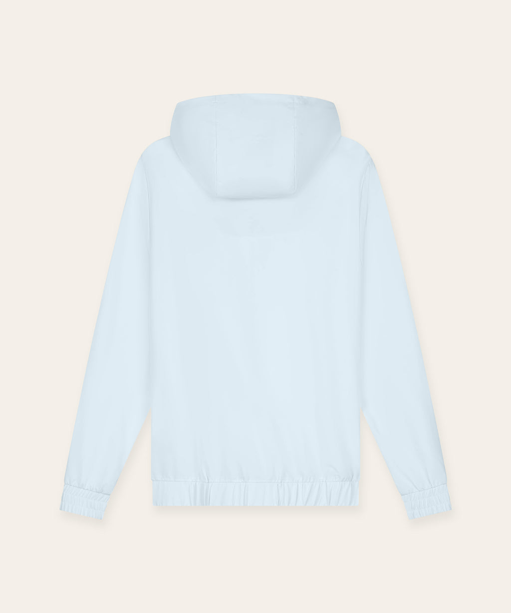 Tracksuit Jacket with Hood | Light Blue