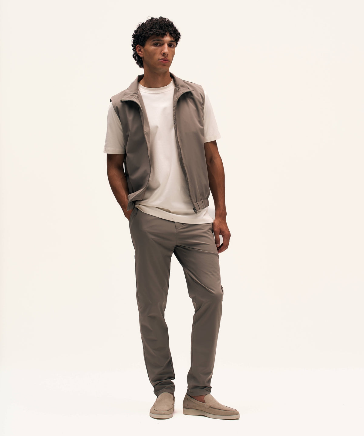 Bodywarmer | Taupe