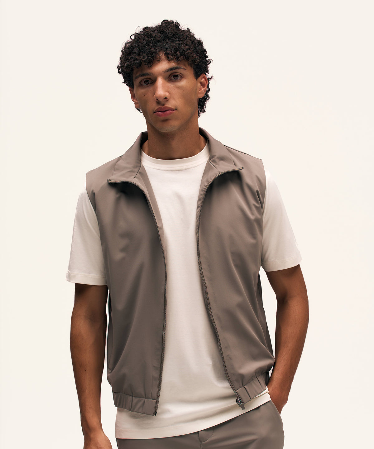 Bodywarmer | Taupe