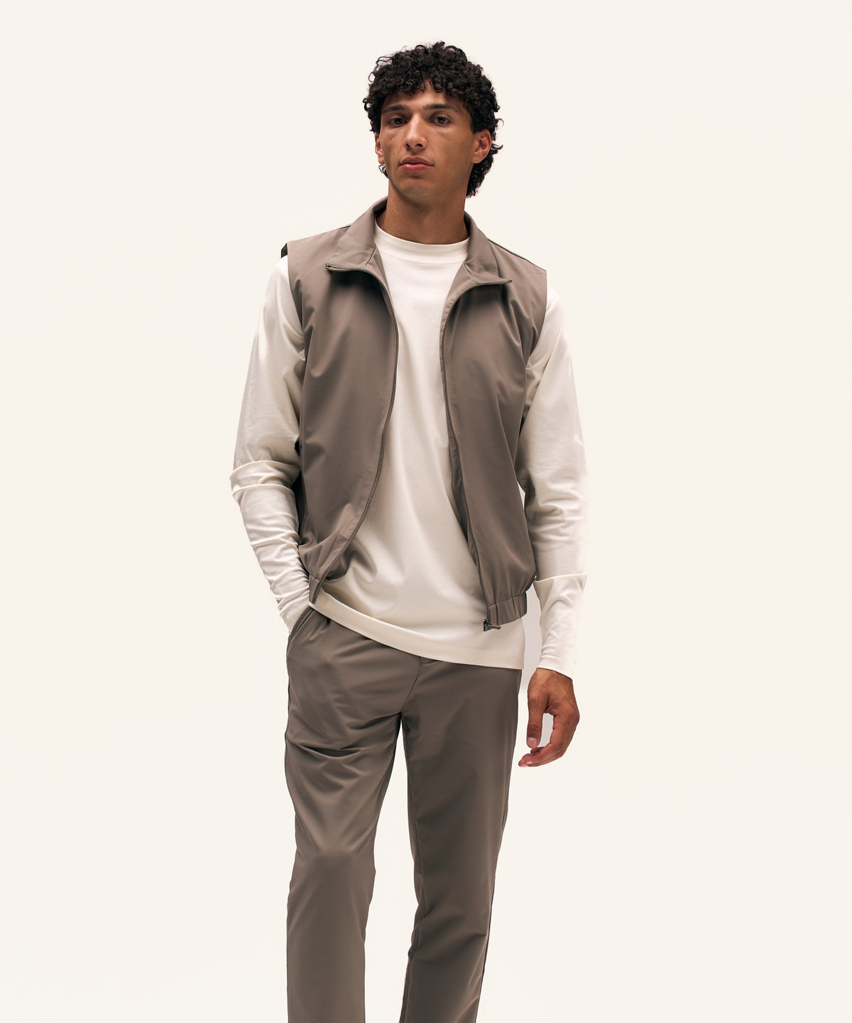 Bodywarmer | Taupe