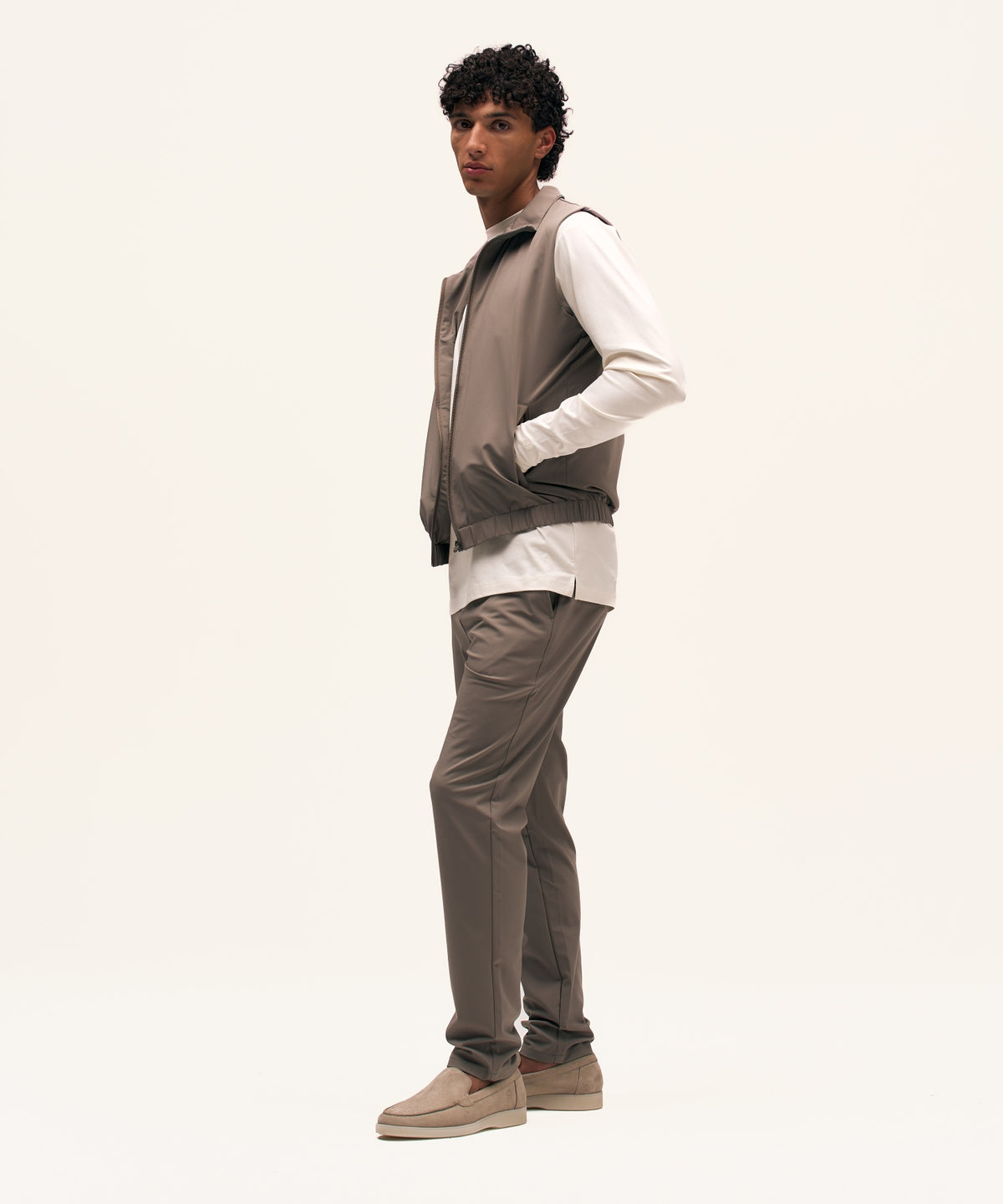 Bodywarmer | Taupe