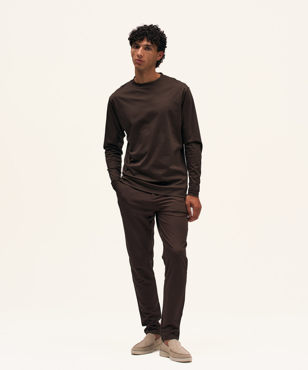 Longsleeve T-Shirt | Brown
