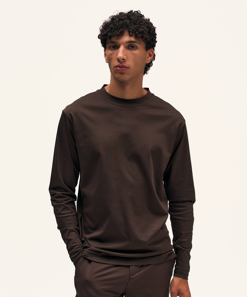 Longsleeve T-Shirt | Brown