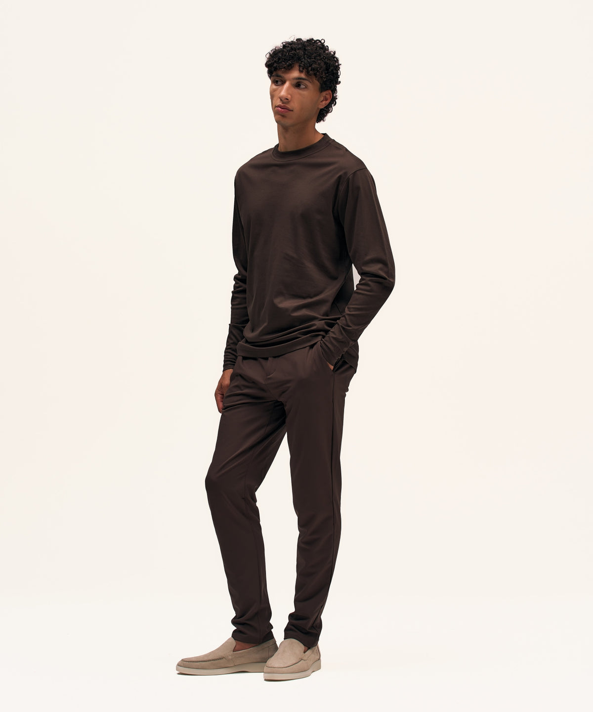 Longsleeve T-Shirt | Brown