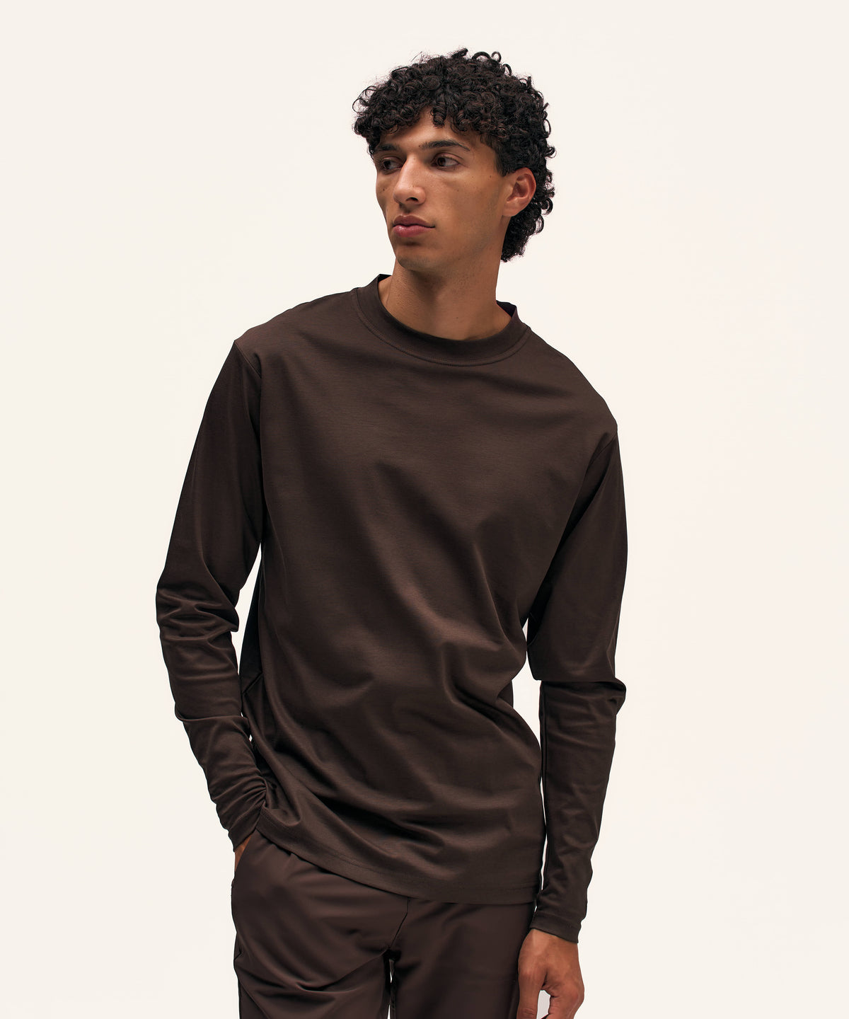 Longsleeve T-Shirt | Brown