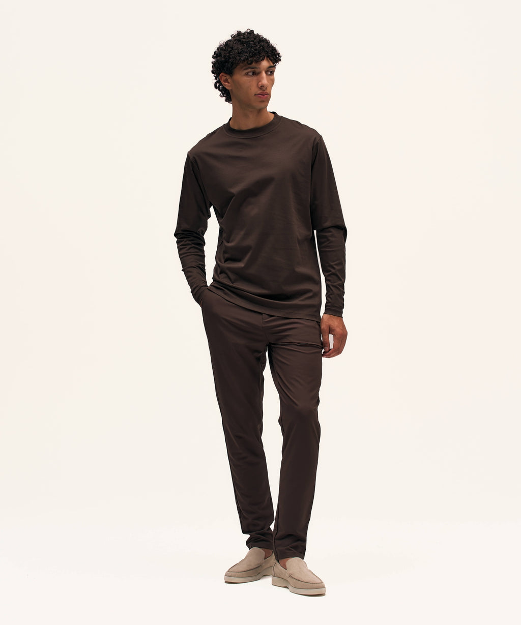 Longsleeve T-Shirt | Brown