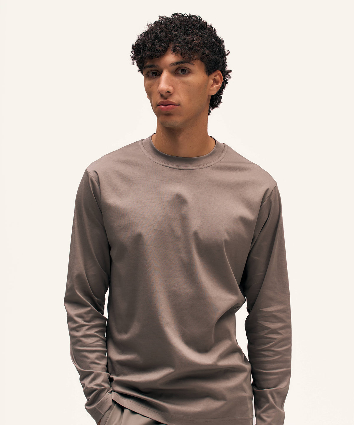 Longsleeve T-Shirt | TaupeNew