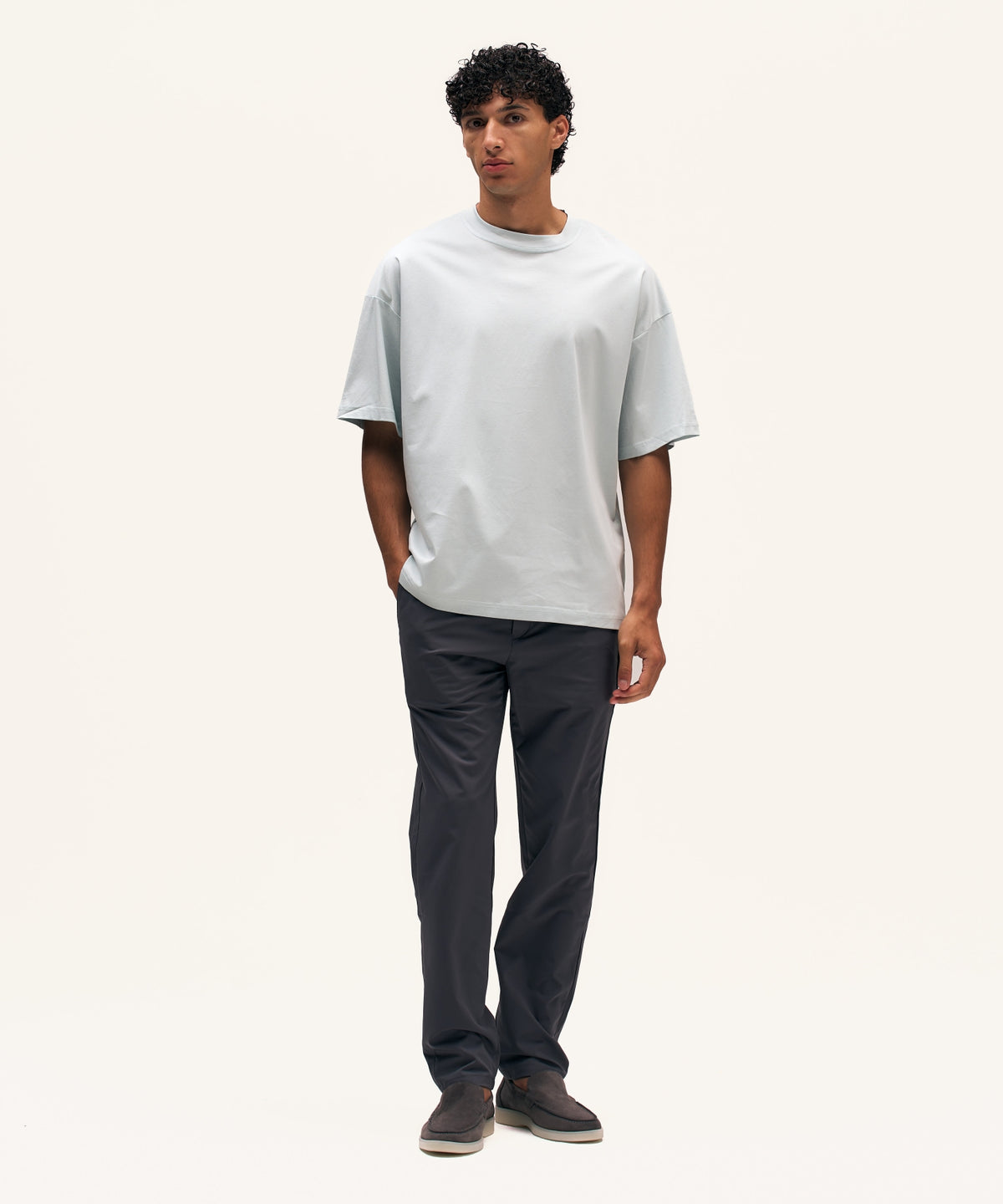 Loose Fit T-Shirt | Light Blue