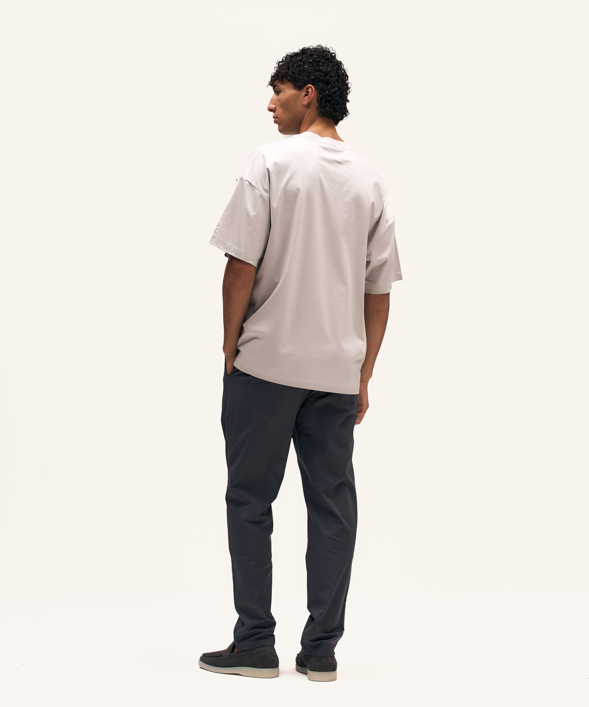 Loose Fit T-Shirt | Light Grey