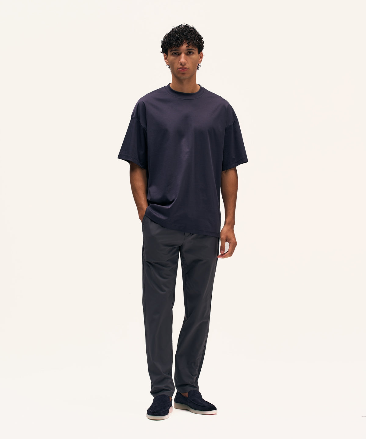 Loose Fit T-Shirt | Navy